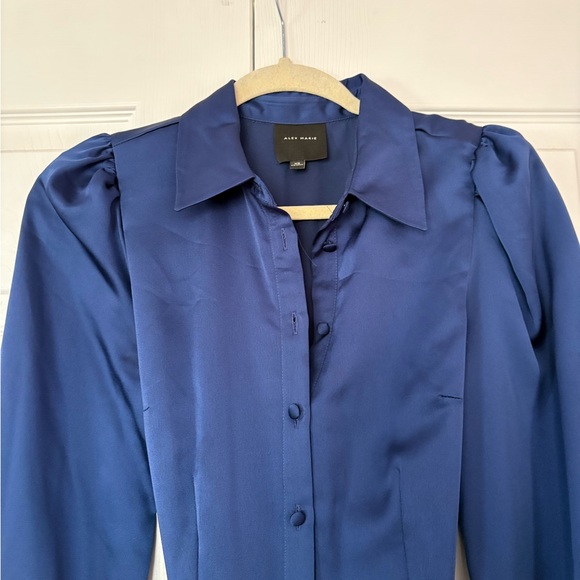 Alex Marie Midi Satin Dress - Picture 2 of 2